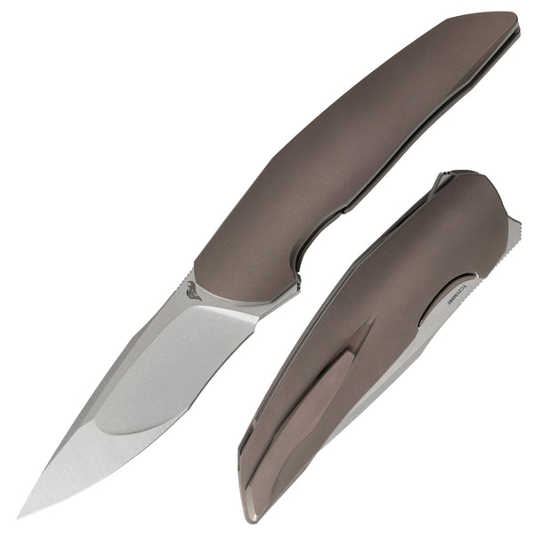 M390 Pocket Knife With Titanium Handle and Liner Lock  System