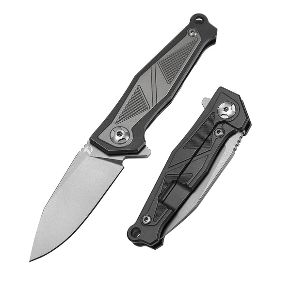 DREAMTECH Mini Folding Pocket Knife Titanium & Zirconium Handle M390 Blade Knife D1339