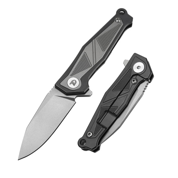 DREAMTECH Mini Folding Pocket Knife Titanium & Zirconium Handle M390 Blade Knife D1339