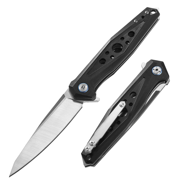 DREAMTECH Knife Folding Knife G10 Handle D2 Blade Knife D3347