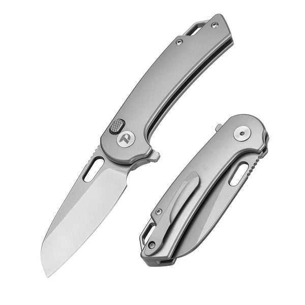 DREAMTECH Folding Pocket Knife Titanium Handle M390 Blade Knife D3599