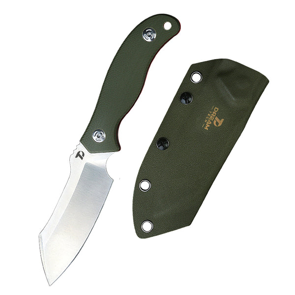 DREAMTECH Fixed Blade Knife G10 Handle Kydex Sheath DC53 Knife D4110
