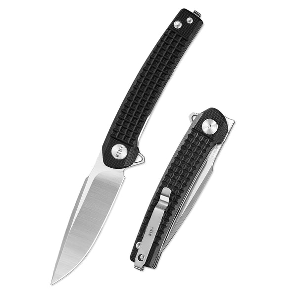 D2 Pocket Knife With G10 Handle And Liner Lock System
